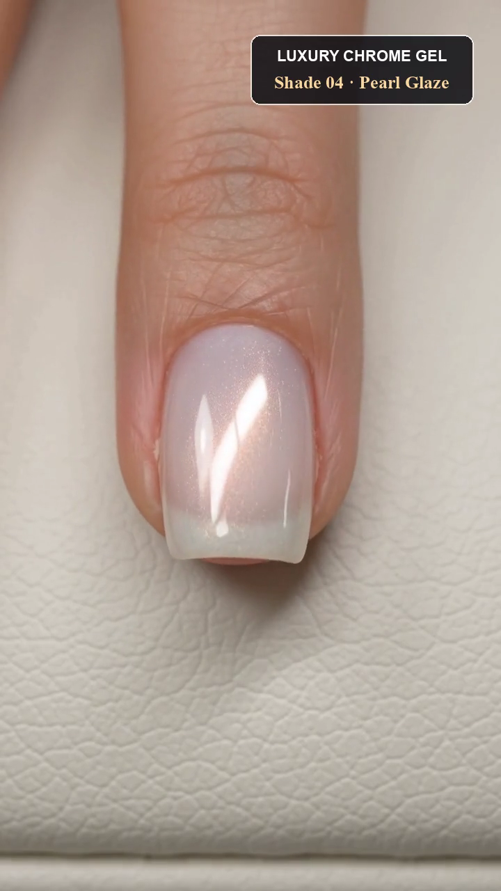 Nail artist showing luxury manicure finish