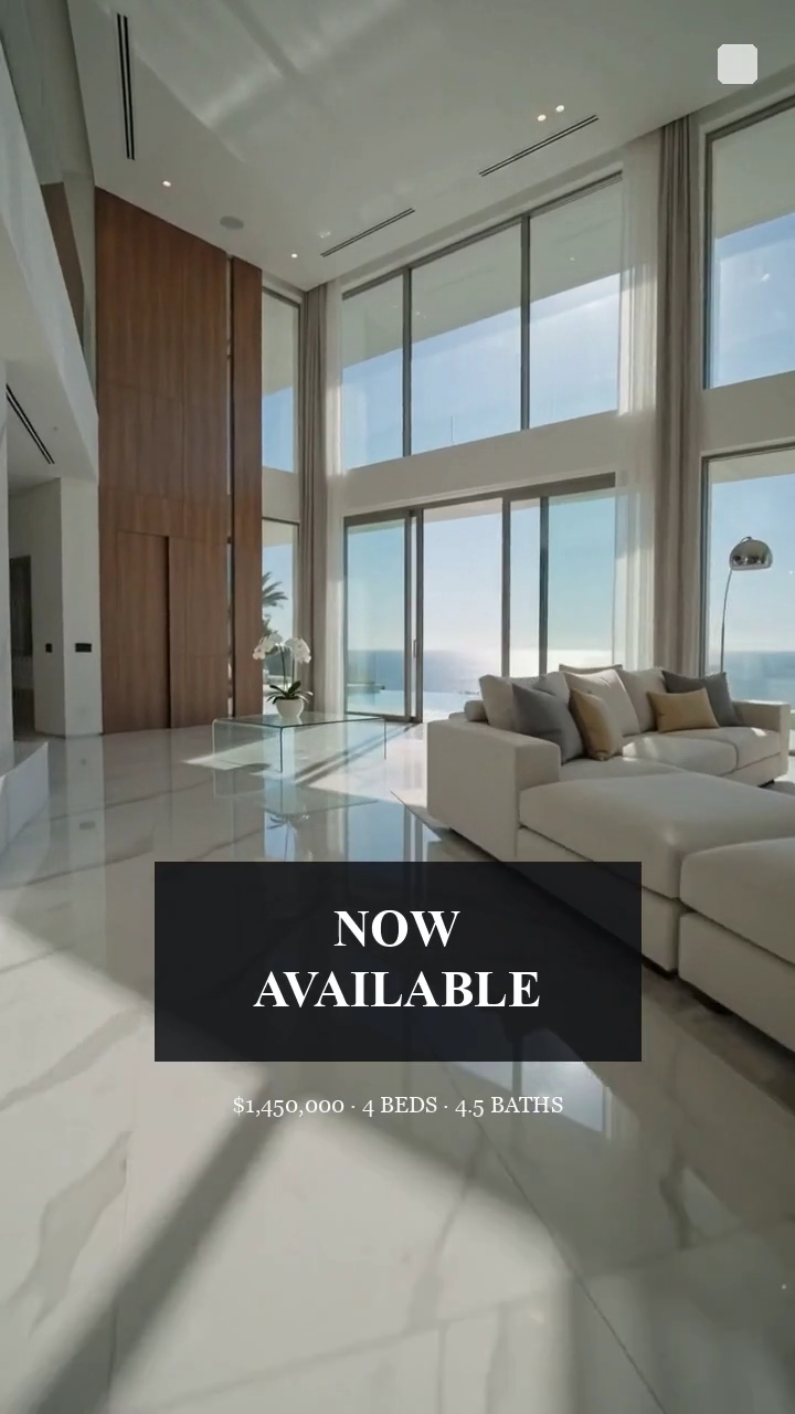 Luxury real estate team marketing modern homes