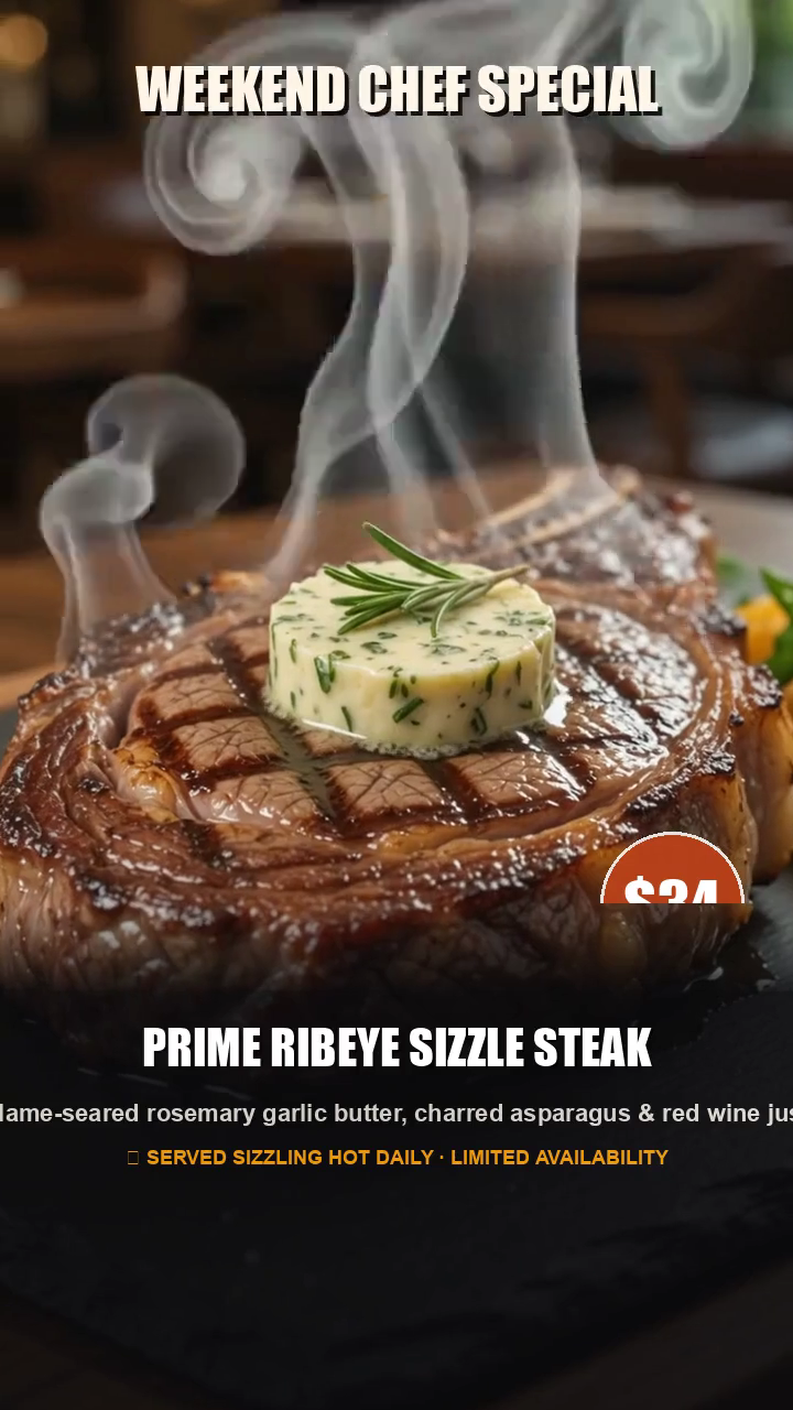 Restaurant daily video calendar dashboard